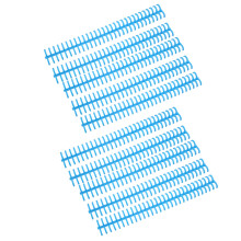 Plastikspiralbindungskabel 30 Löcher, 1/2 Zoll Durchmesser, für Ringbücher, Blau