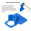 ABS Pool Hose Holder Water Pipe Mount Support Easy Install Durable 4