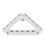 Aluminum Triangle Support Brackets 43mm x 43mm, M4 Thread 6