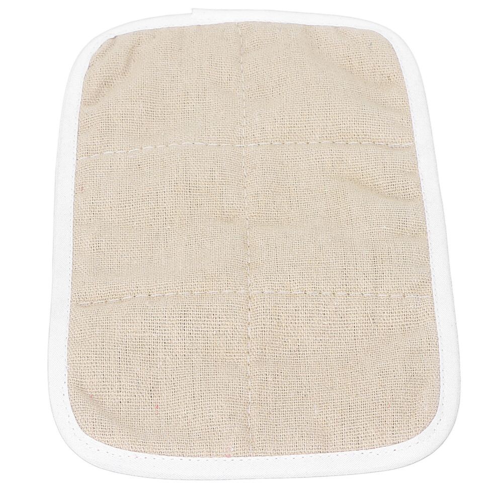 Ginger Breathable Cotton Linen Hot Compress Pad 20x12cm for Waist & Knee
