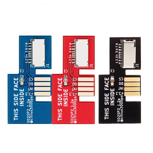SD2SP2 Adapter TF Card Reader Replacement + Swiss Boot Disc  CD for  Gamecube NGC NTSC,  PAL 2
