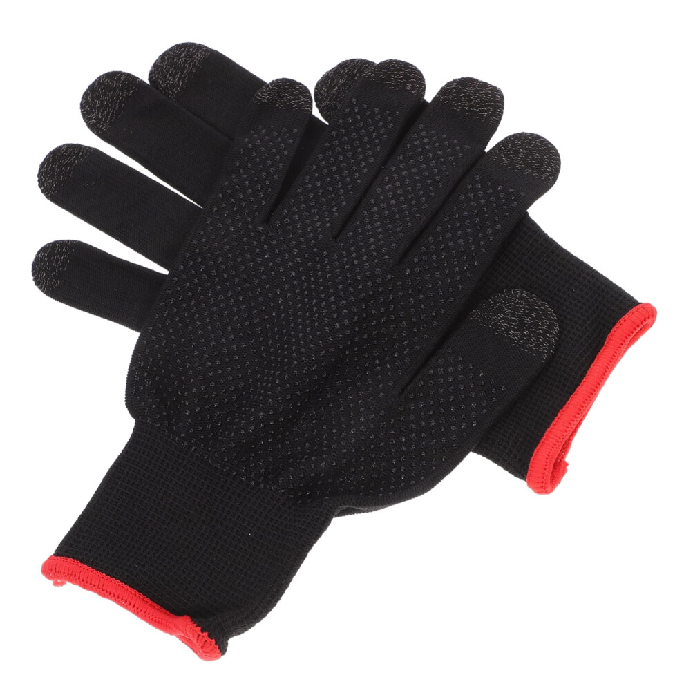 Gaming Gloves Fingerless Breathable Antisweat With Nonslip Grip For Precise Touchscreen Control 9455672222938