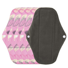 Ademende, anti-allergische, herbruikbare inlegkruisjes met superabsorberende microvezel en bamboehoutskoolvezel, slanke pasvorm, elastische stof,