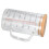600ml V-Shaped Nozzle Glass Measuring Cup with Bamboo Handle 10