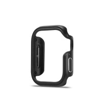 Case for Apple Watch 40mm Shockproof Black Bumper Cover with Exact Fit Protective Shell