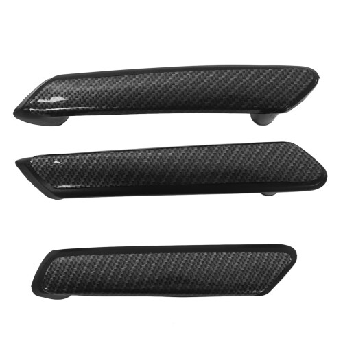 Carbon Fiber Style Inner Door Handle Lifting Panel Frame for B5 1998-2005 2