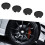 ABS Plastic 55mm Wheel Rim Centre Caps 1