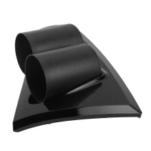 Doppeltes 2-in-ABS-Druckmessergehäuse für Falcon BA BF XR6 XR8 XR6T - Hochglänzendes Schwarz
