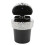 Diamond Car Ashtray Smokeless LED Light Universal White 2