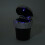 Diamond Car Ashtray Smokeless LED Light Universal White 4