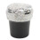 Diamond Car Ashtray Smokeless LED Light Universal White 5
