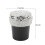 Diamond Car Ashtray Smokeless LED Light Universal White 6
