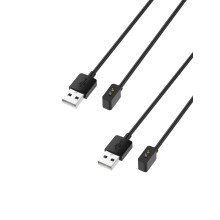 2 Pack Magnetic USB Charging Cable 1m Replacement Charger for Xiaomi Smart Band 9 Pro Smartwatch