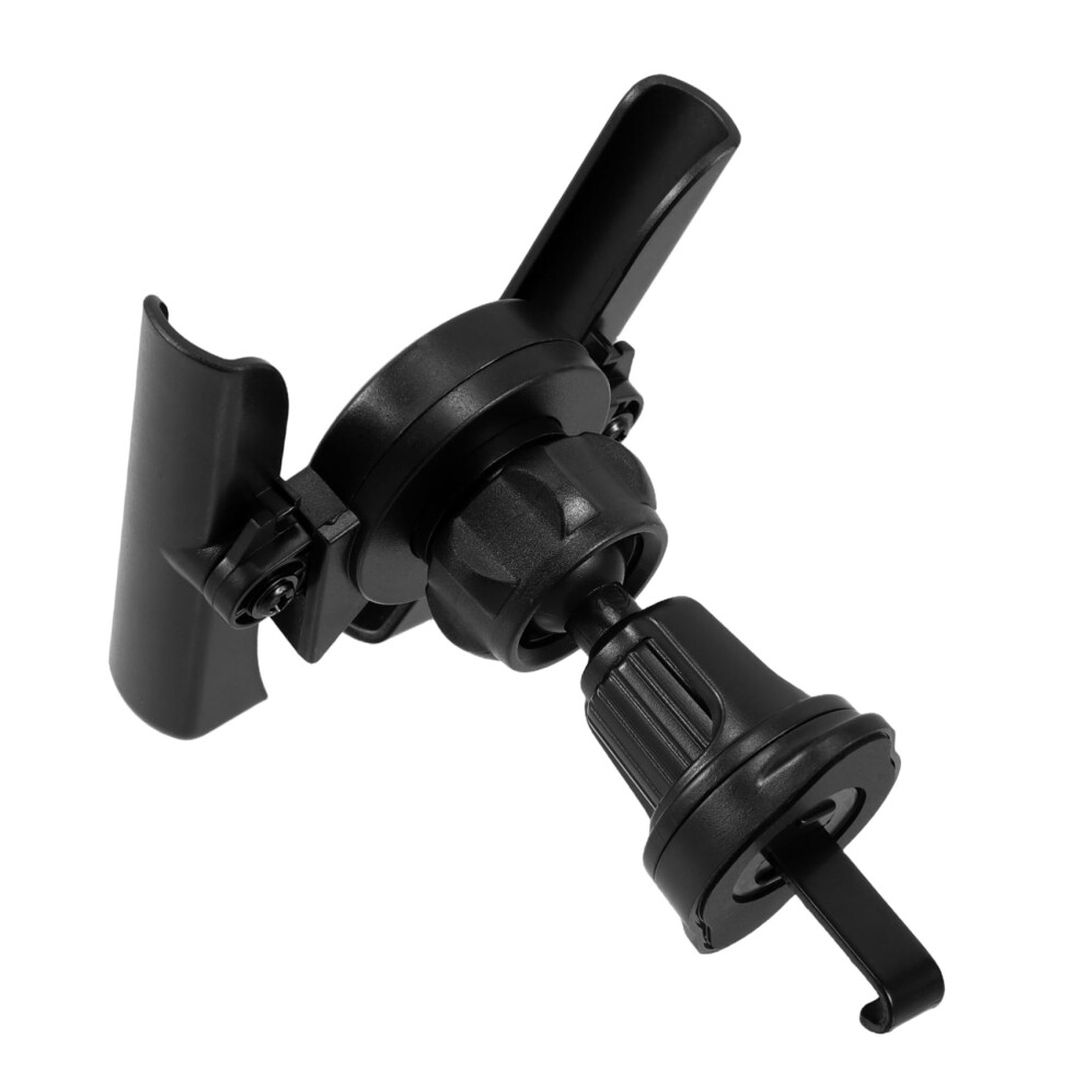 Car Vent Phone Holder With Gravity Lock Clamp, Onehand Operation, Universal Fit, Black 9455672223812