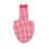 Adjustable Bird Diaper for Parrots, Red Grid Pattern, XS-L Sizes 4