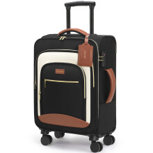 Carry On Luggage 22x14x9 Airline Approved Spinner Suitcase with TSA Lock, Lightweight WaterResistant