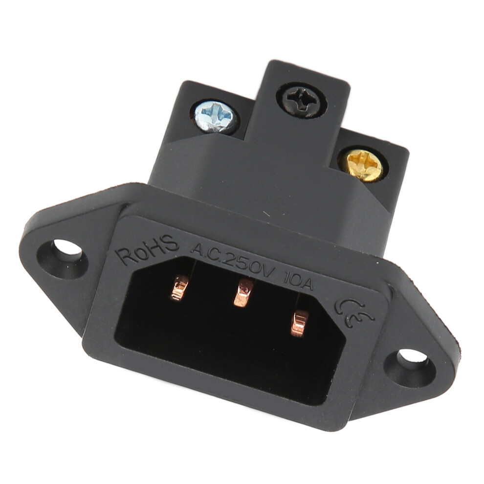 Monosaudio Ib70(C) Iec Female Power Socket Panel Mount Plug 100-250V 9481390595894