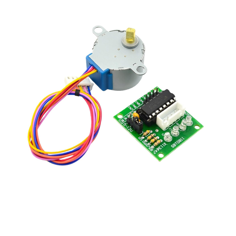 Uln2003 Stepper Motor Driver Board With 28Byj48 5V Motor, Led Indicators, Plug Play For Arduino 9330225994718