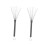 Drum Brushes Set with Retractable Steel Wire for Jazz, Adjustable Spread and Comfortable Grip 1