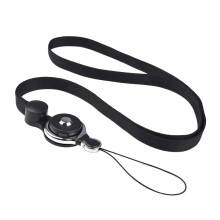 Black Neck Strap Phone Lanyard Hands Holder for Outdoor Activities and Everyday Carry