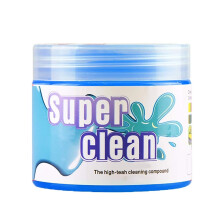 Car Cleaning Gel for Dashboard and Air Vents, Deep Dust Removal Sticky Soft Gel Cleaner (Blue)