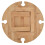 Mini Wooden Picnic Table for Wine 2