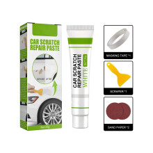 Car Scratch Remover Paste for White Cars, QuickDrying Paint Polish and Glossy Finish Restorer