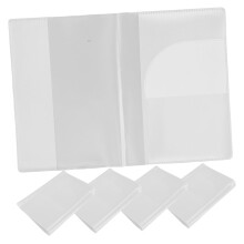 ID Card Holder 5pcs Set with Multiple Slots for Travel ID and License Card Scratch Protection