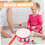 4 Pairs Drum Mallets Set Lightweight Balanced Feel for Versatile Percussion Playing 5