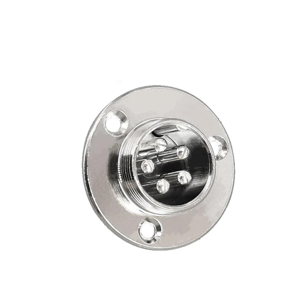 5 Sets Gx20 10 Pin Male Female Aviation Connector Set, Secure Flange Lock Copper Snap Plug 9771547567578