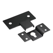 Universal Adjustable Speaker Wall and Ceiling Mount Bracket with Tilt Swivel Metal Design