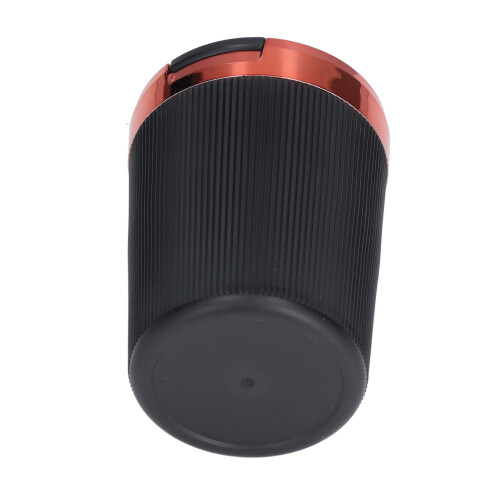 3W Luminous Car Ashtray with LED Light Lid, Fireproof, Orange 2