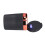 3W Luminous Car Ashtray with LED Light Lid, Fireproof, Orange 7