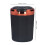 3W Luminous Car Ashtray with LED Light Lid, Fireproof, Orange 12