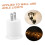 3pcs Light Socket Adapter E26 E27 Lamp Holder Converter for US Outlet Quick Plug Installation 2