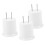 3pcs Light Socket Adapter E26 E27 Lamp Holder Converter for US Outlet Quick Plug Installation 1