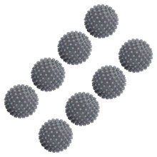 8 Stück Silikon-Kleider-Trockbälle, 6 cm, wiederverwendbare Trocknerartikel
