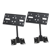Adjustable Long Speaker Mount Brackets with Extended Reach Heavy Duty Wall Support 15kg 2 Pack