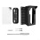 Adjustable Video Doorbell Mount with Precise Angle Adjustment for Inward Opening Doors, Black 1