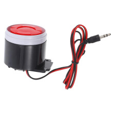 Mini Wired Alarm Siren Horn with Loud Continuous Sound for Home Office Store and Vehicle Security