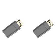 2X Magnetic -Compatible Adapter 8K High-Definition Male to Female Converter for TV Projector Laptop Magnetic Adapter