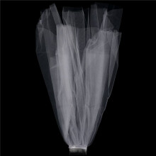 4X Simple Short Tulle Wedding Veils White Bridal for for Wedding Accessories