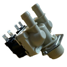 For Automatic Washing Machine Sweeping Robot Solenoid Valve General Home Appliance Water Inlet Valve Screw 1 in 2 Out