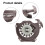 High Performance   Pull Plate for Tiller and Earth Drill Compatible with 1E48F 48F 63cc and 6300 Engine 6