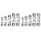 10-Piece Flex- Stubby Ratcheting Combination Wrench Set,  Wrench Set, Double Box End Flex-,  Spanner Set 1