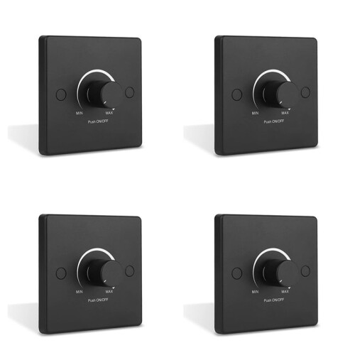 4X RV Light Dimmer Light  Control Panel 12-24V 5A Universal PWM Dimmer Low Voltage Dimmer 1