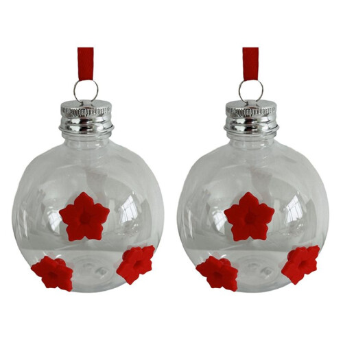 Feeder,Humming Bird Feeders, Leak Proof Feeder for Outdoors Hanging 2Pcs