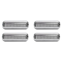 4PCS 42LED Yacht Underwater Light Stainless Steel Marine Boat Lamp Underwater Lamp IP68 Waterproof 80W Boat Accessories