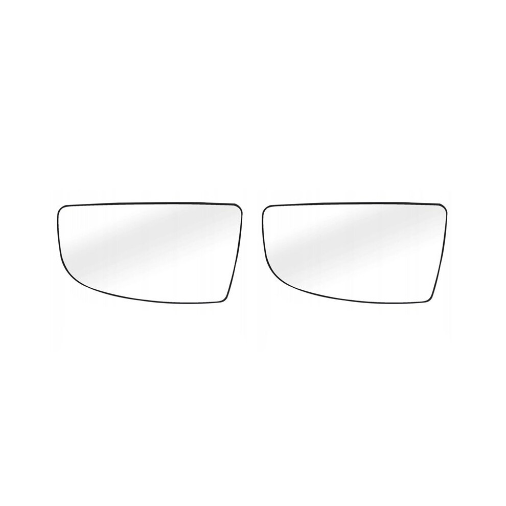 2X Car Front Left Lower Door Wing Rear View Mirror Lens Glass For Transit Mk8 V363 2014 -2020 Bk3117c718ab 4712012070570