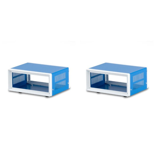 2X Junction Box Metal Rectangle Electronic Project Case DIY Preventive Box Power Enclosure Corrosion Resistant